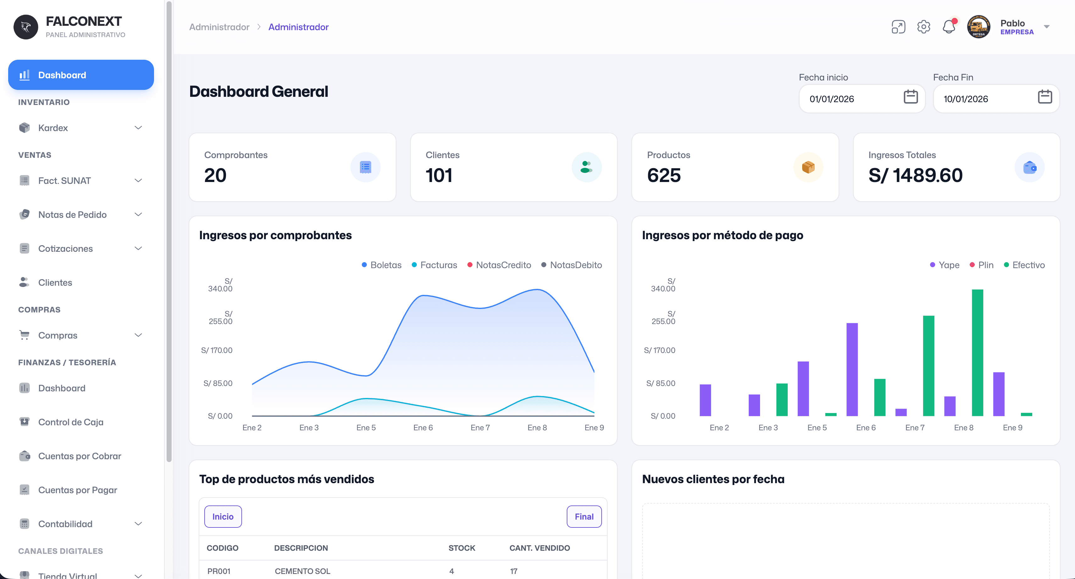 Dashboard Preview